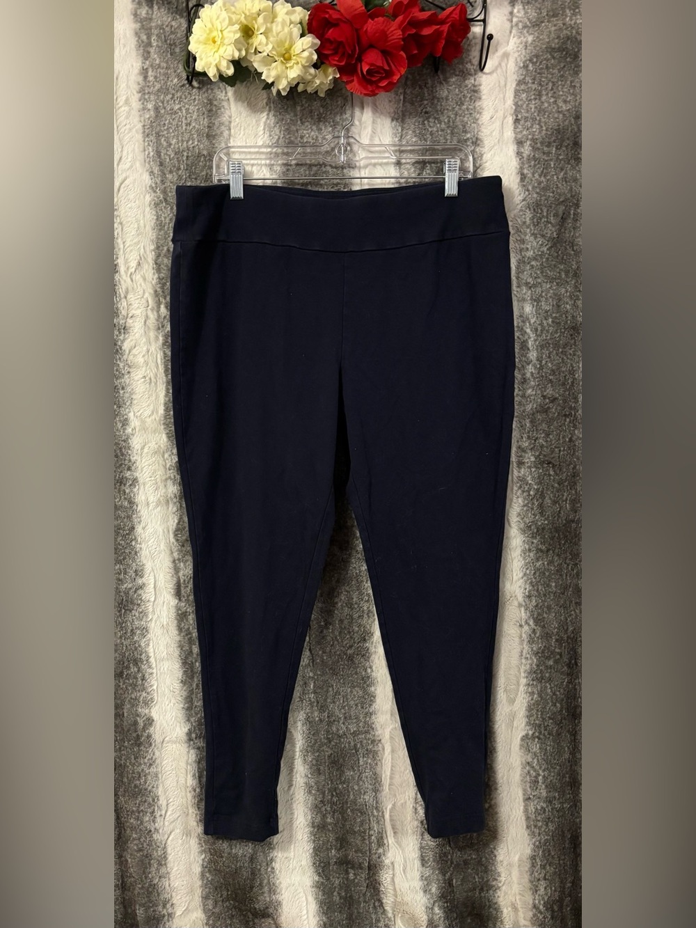 Terra & Sky Leggings - 3 Pack❤️ 2 Black, 1 Navy size 1X (16-18) - Picture 2 of 14